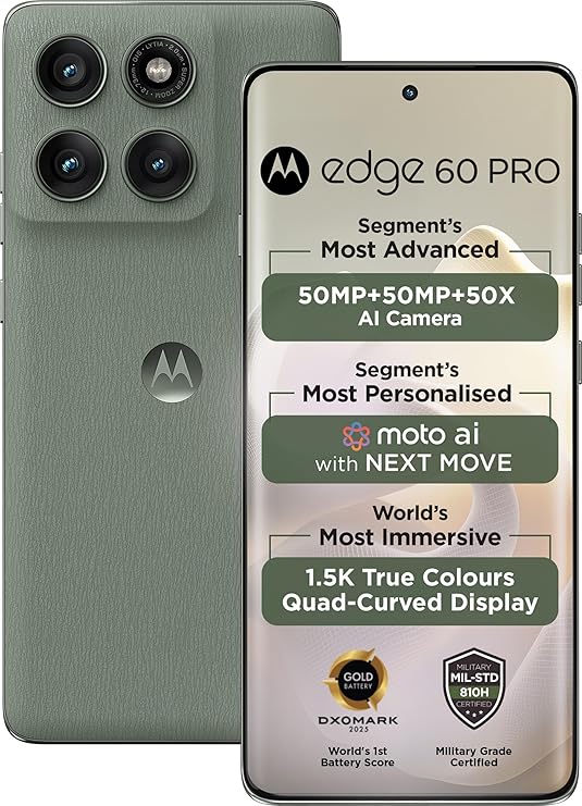 2025’s Best Camera Phone Under 30k – Tried, Tested & Reviewed Motorola Edge 60 Pro – Best Overall Camera Phone Under ₹30k