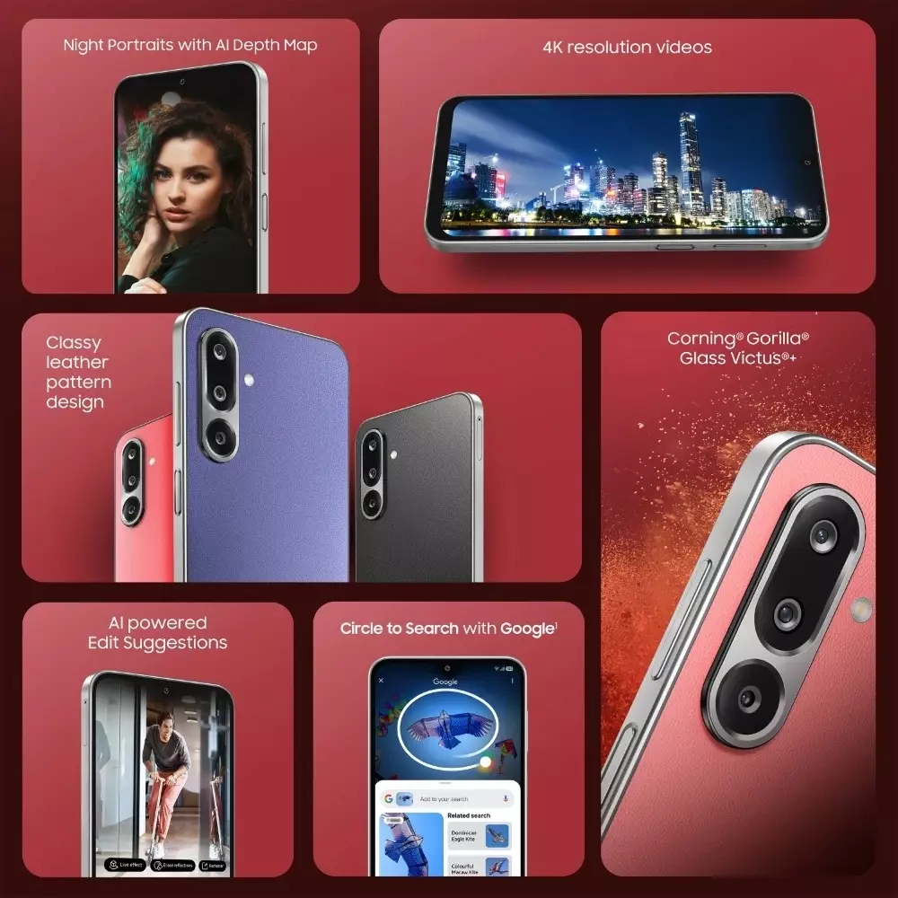 Samsung Galaxy F36 5G Launched in India: Price, Specs, Features & Everything You Need to Know Samsung Galaxy F36 5G features India