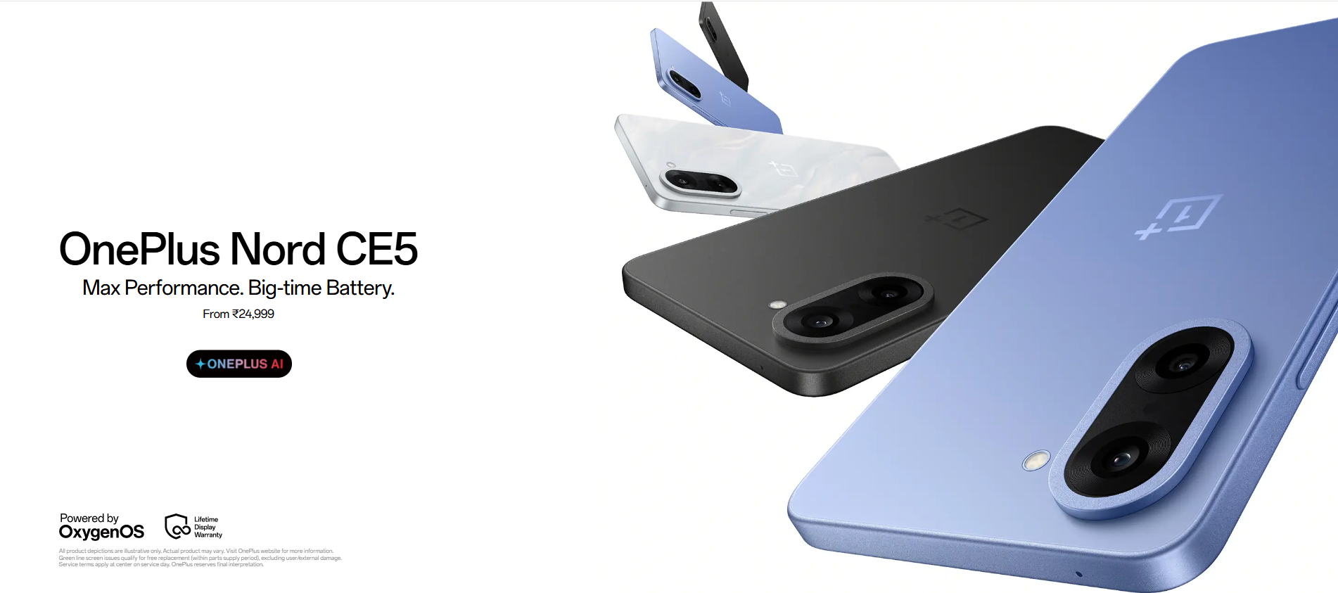OnePlus Nord CE5 Launched: Complete Specs & Features OnePlus Nord CE5 colors and variants