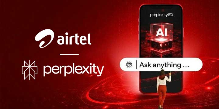 How to Get 1-Year Perplexity Pro Worth ₹17,000 Free with Airtel in 2025 Airtel to offer one year free Perplexity Pro subscription to its users