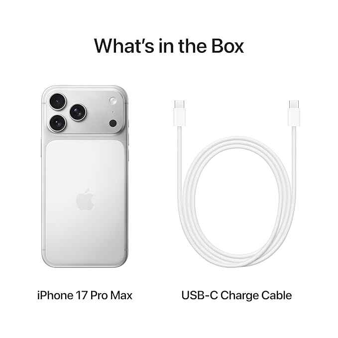 whats in the box of iPhone 17 Pro Max